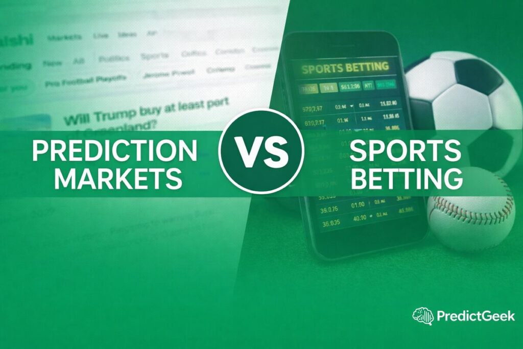 Prediction markets vs sports betting