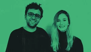 Tarek Mansour and Luana Lopes Lara, founders of Kalshi