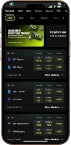 draftkings prediction home
