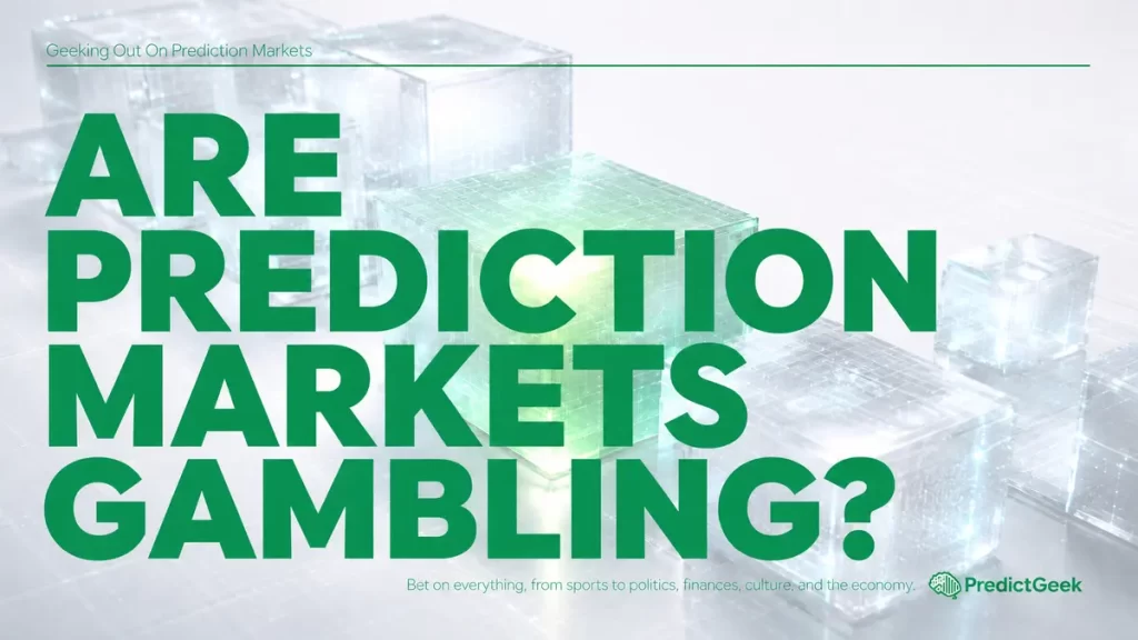 Are prediction markets gambling debate