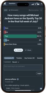 metaculus forecast