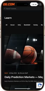 og prediction features
